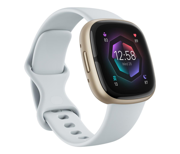 Google Fitbit Sense 2 niebiesko złoty - 1066942 - zdjęcie